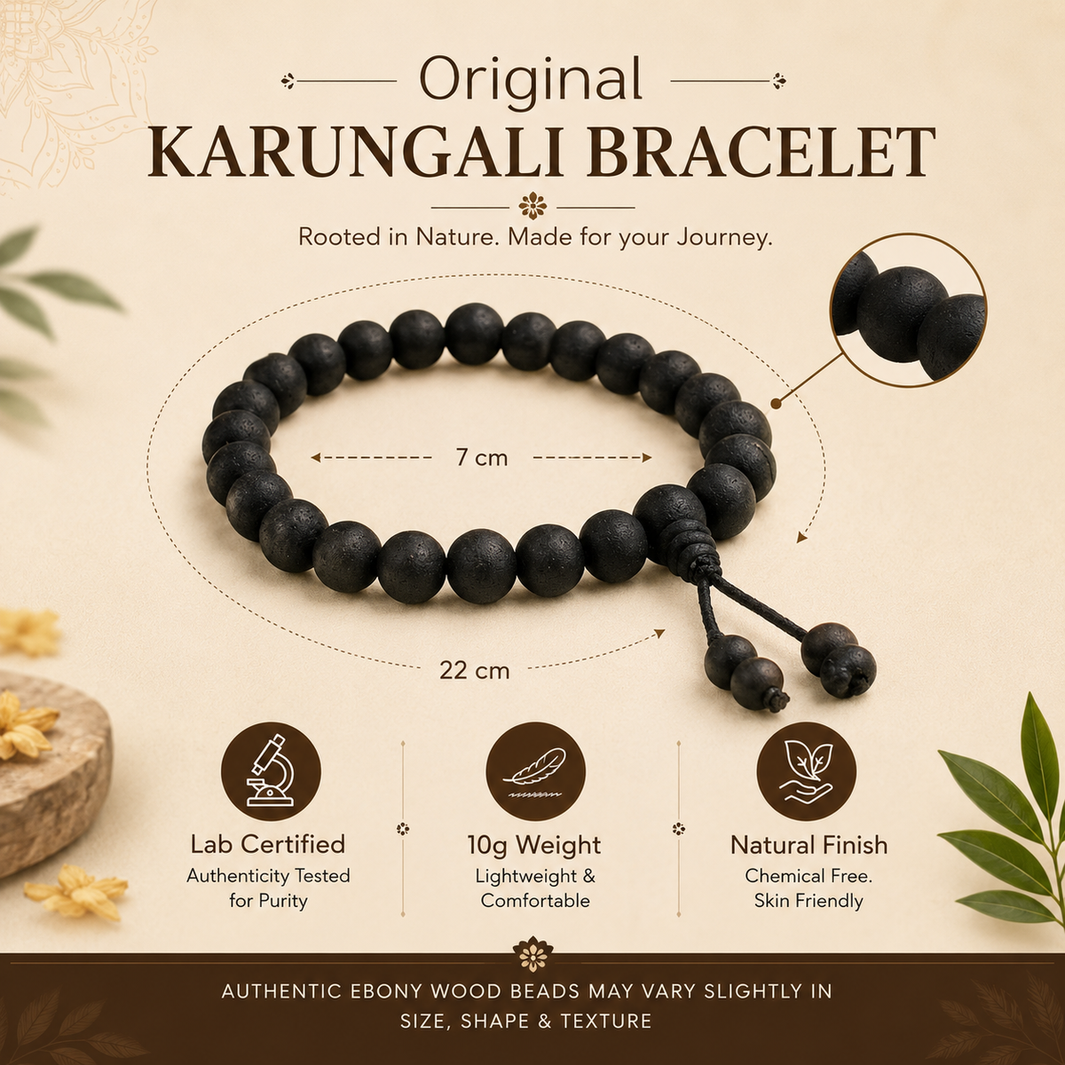 Karungali Inner Balance Band