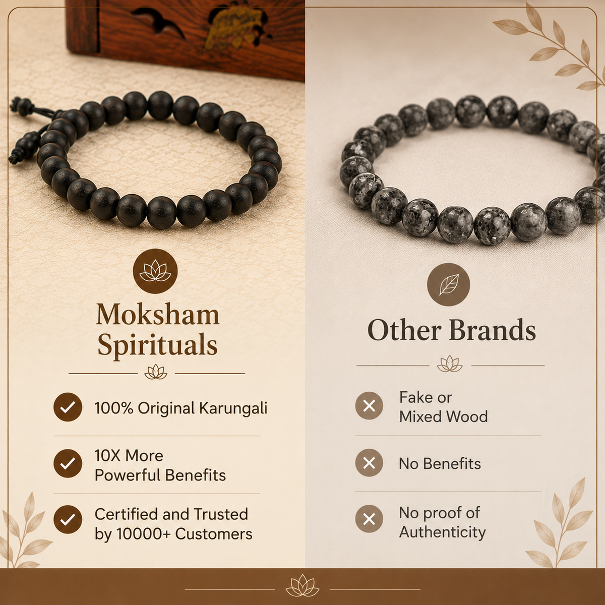Karungali Inner Balance Band