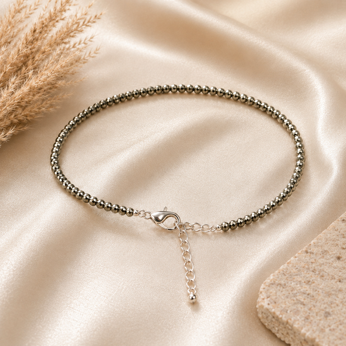 Pyrite Energy Anklet