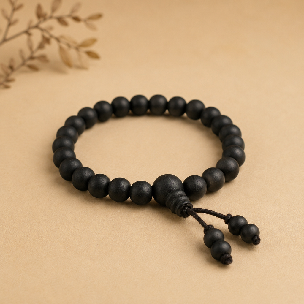 Divine Karungali Combo – 108+1 Mala + Inner Balance Band