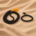 Divine Karungali Combo – 108+1 Mala + Inner Balance Band
